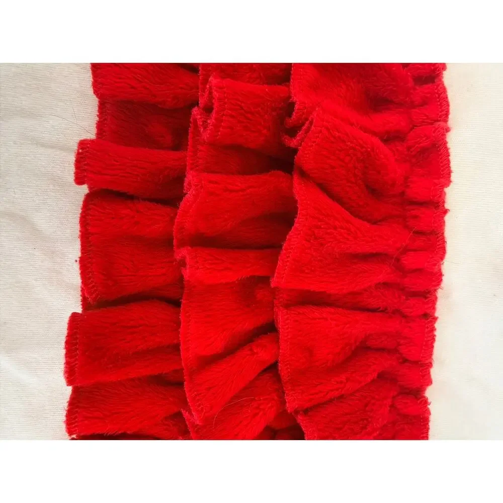 Mud Pie Red Minky Bell Bottom Leggings Set for Girls 2T/3T